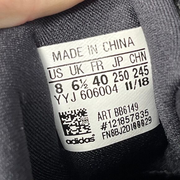 Adidas Ultraboost 4.0 Black White Athletic Running Shoes Women’s Size 8 BB6149 - Picture 8 of 8